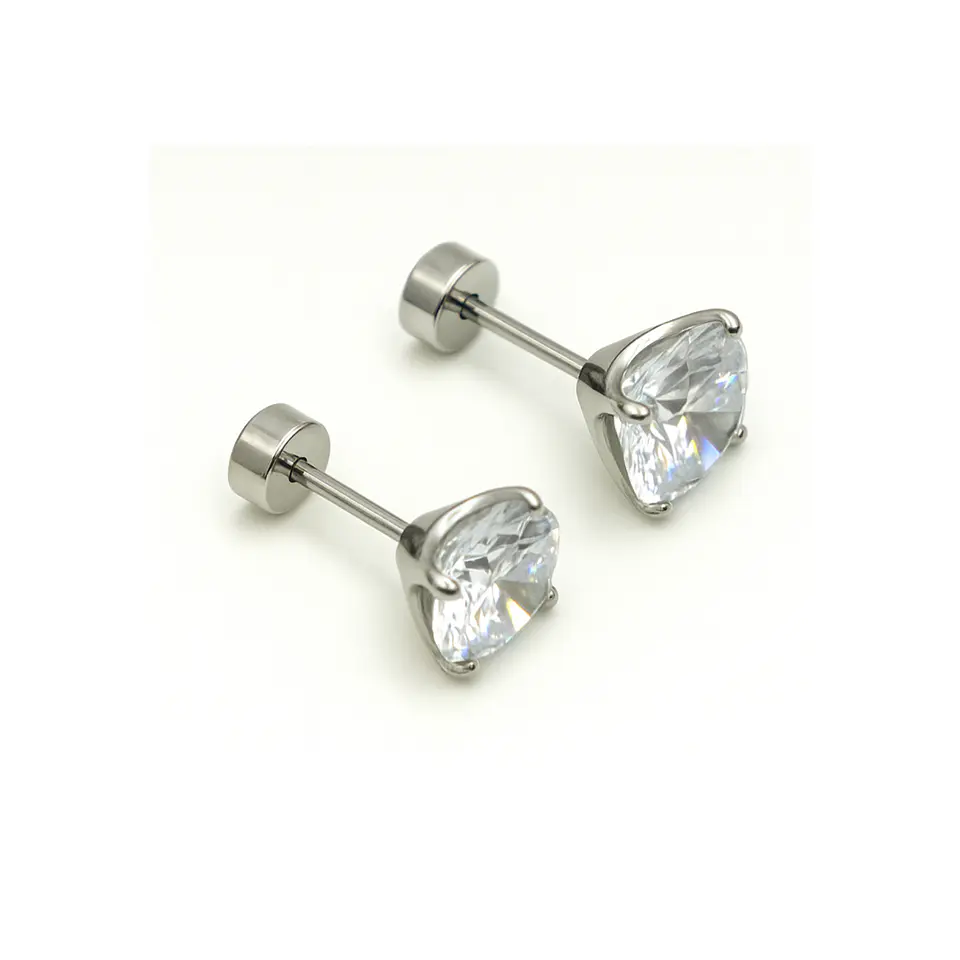 Aros punto de luz 8mm titanio ASTM F136 8