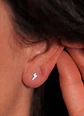 Piercing labret rayo barra 6mm 16G titanio ASTM F136 - Miniatura 3