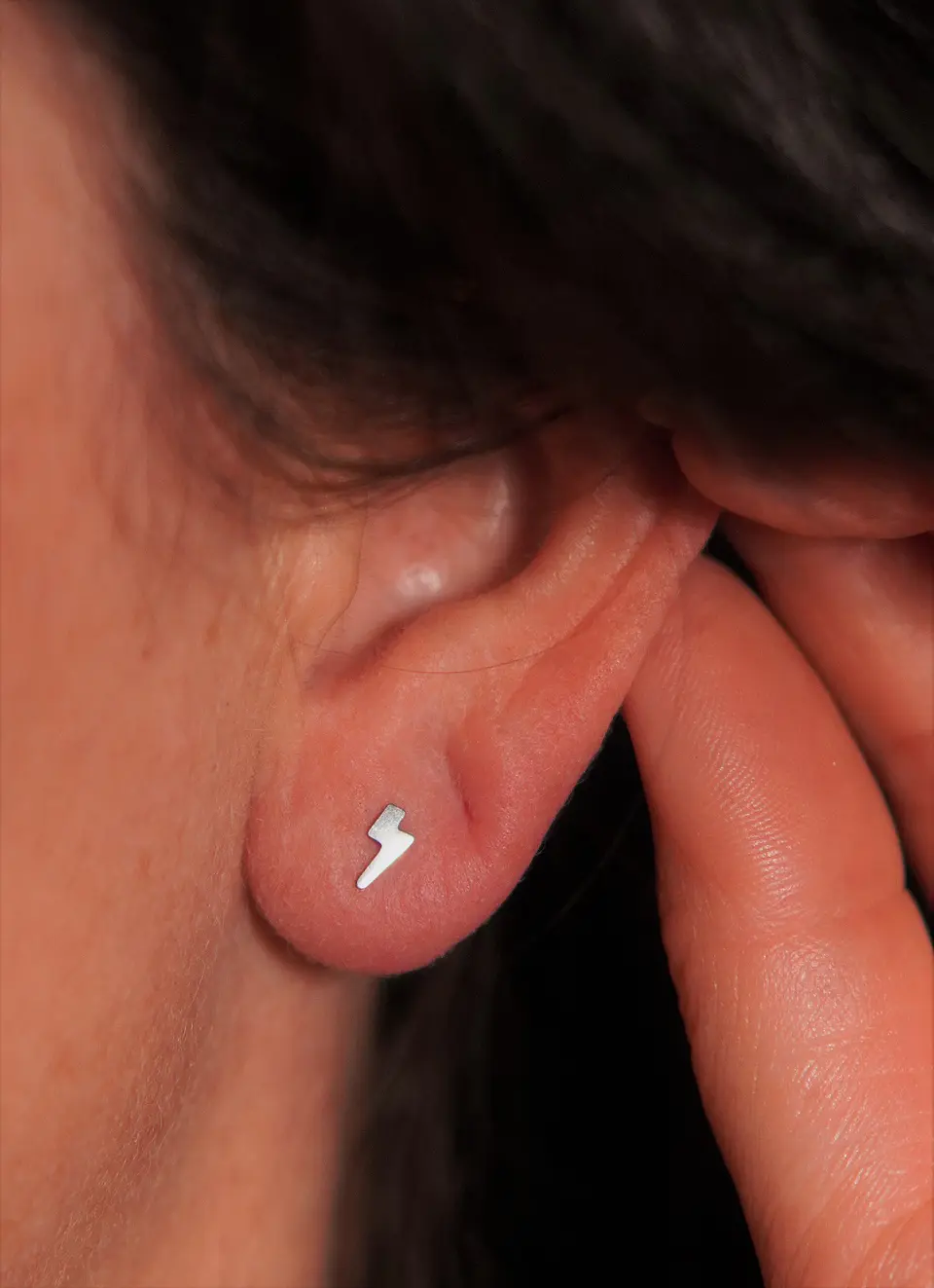 Piercing labret rayo barra 6mm 16G titanio ASTM F136 3