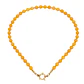 Collar gargantilla Aragonita 6mm chapado en oro 18k Terranova - Miniatura 1