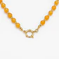 Collar gargantilla Aragonita 6mm chapado en oro 18k Terranova - Miniatura 10