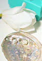 Aros Muriel perlas de rio 7mm titanio ASTM F136 Riviere - Miniatura 10