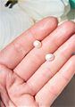 Aros Muriel perlas de rio 7mm titanio ASTM F136 Riviere - Miniatura 11