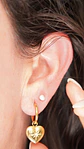 Aros Marisa perlas de rio 3mm titanio ASTM F136 Riviere - Miniatura 8