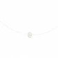Gargantilla Nylon Meredith perla de rio Chapado en oro Riviere - Miniatura 6