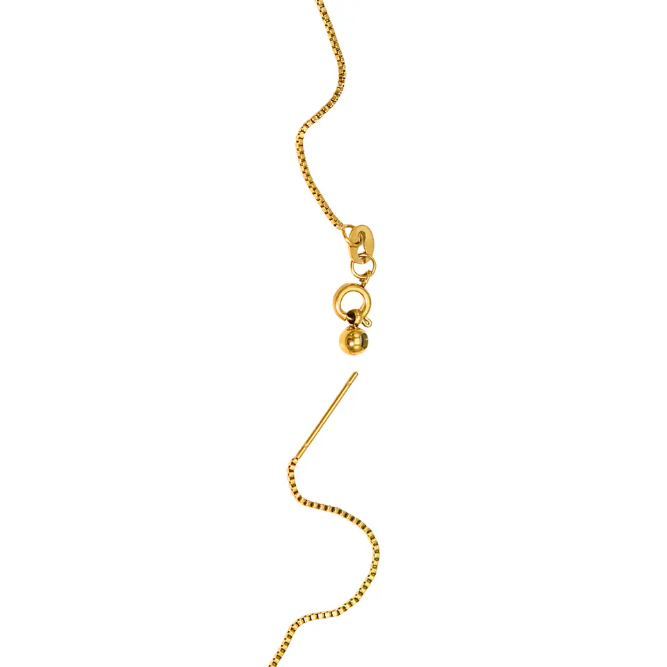 Collar ajustable Nerea perla de rio chapado en oro Riviere 10