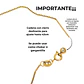 Collar ajustable Nerea perla de rio chapado en oro Riviere - Miniatura 3