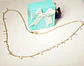 Collar largo 80cm ajustable Talasa zirconias y perlas chapado en oro Riviere - Miniatura 2
