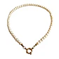 Gargantilla choker Cordelia perlas naturales de rio chapado en oro 18k Riviere - Miniatura 1