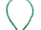 Gargantilla choker jade natural plata 925 Terranova - Miniatura 1
