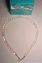 Gargantilla choker piedra luna natural plata 925 Terranova - Miniatura 11