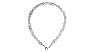 Gargantilla choker piedra luna natural plata 925 Terranova