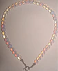 Gargantilla choker piedra luna natural plata 925 Terranova - Miniatura 3