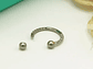 Piercing Septum 16g 8mm Titanio Astm F136 Aro Zirconia - Miniatura 4
