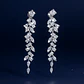 Aros largos Viviana sin perforacion zirconias fiesta - Miniatura 9