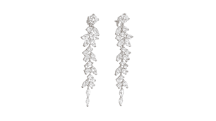 Aros largos Viviana sin perforacion zirconias fiesta