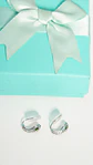 Aros sin perforacion serpiente Cleo clip zirconias verdes - Miniatura 6