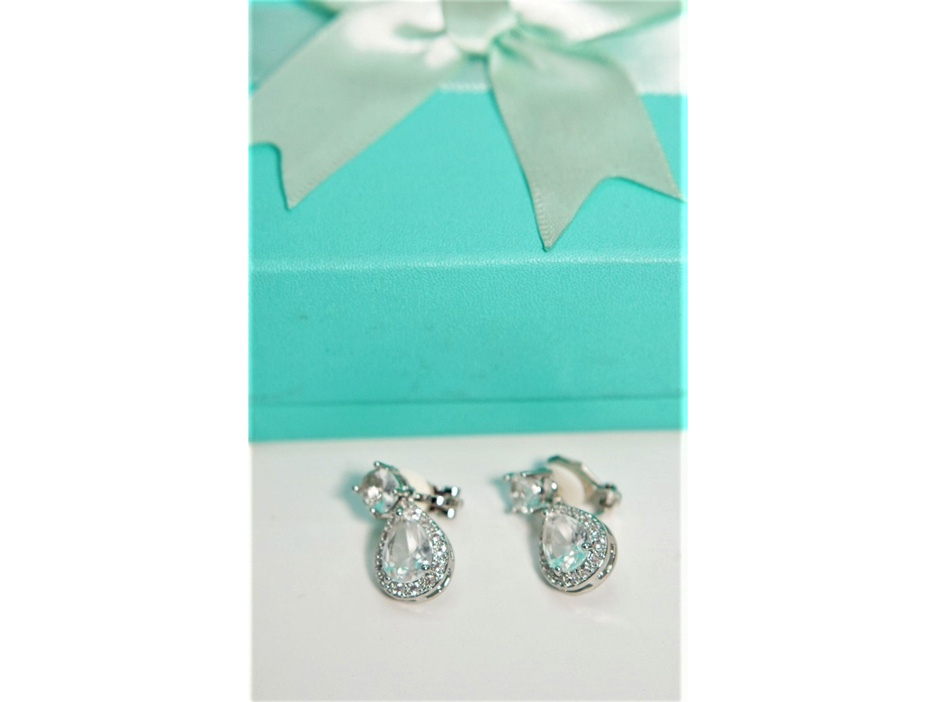 Aros largos sin perforacion Isabella elegantes zirconias 5