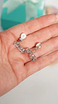 Aros largos sin perforacion Isabella elegantes zirconias - Miniatura 3