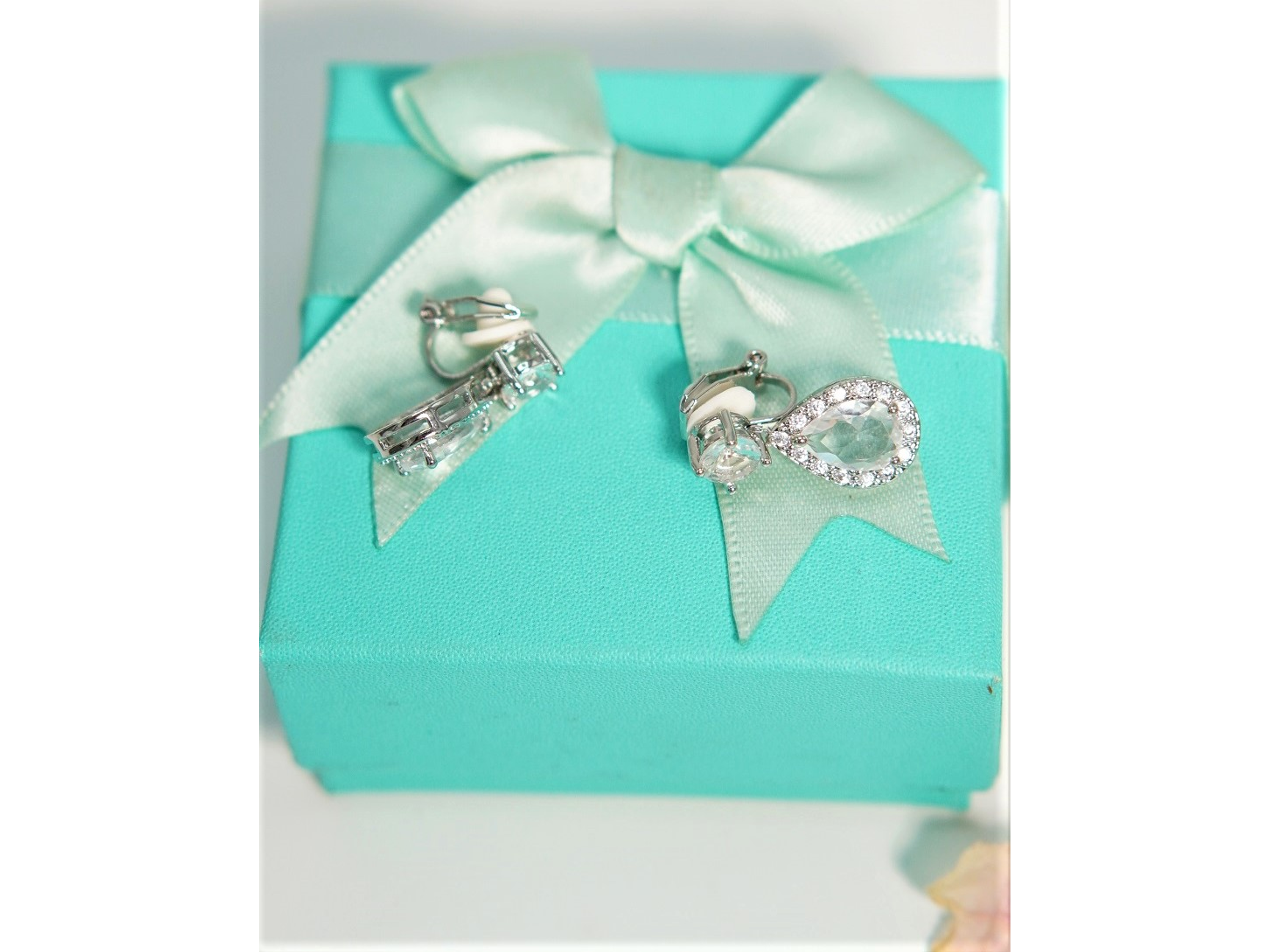 Aros largos sin perforacion Isabella elegantes zirconias 10