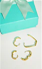 Pack de 4 argollas Gianna chapadas en oro 18k - Miniatura 6