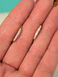 Argollas Aura Shine 12mm Titanio Astm F136 Chapado En Oro 18k - Miniatura 8