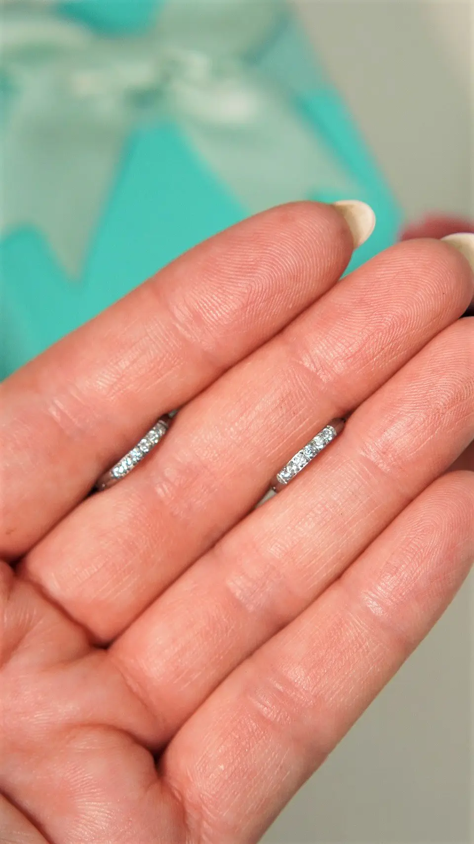Argollas Aura Shine 10mm Titanio Astm F136 plateadas 3