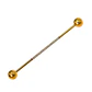 Piercing Industrial Lili 16G Titanio ASTM F-136 Zirconias  - Miniatura 8