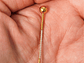 Piercing Industrial 16G Titanio ASTM F-136 Zirconias  - Miniatura 4