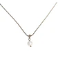 Collar ajustable Nerea perla de rio plateada Riviere - Miniatura 1