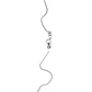 Collar ajustable Nerea perla de rio plateada Riviere - Miniatura 5