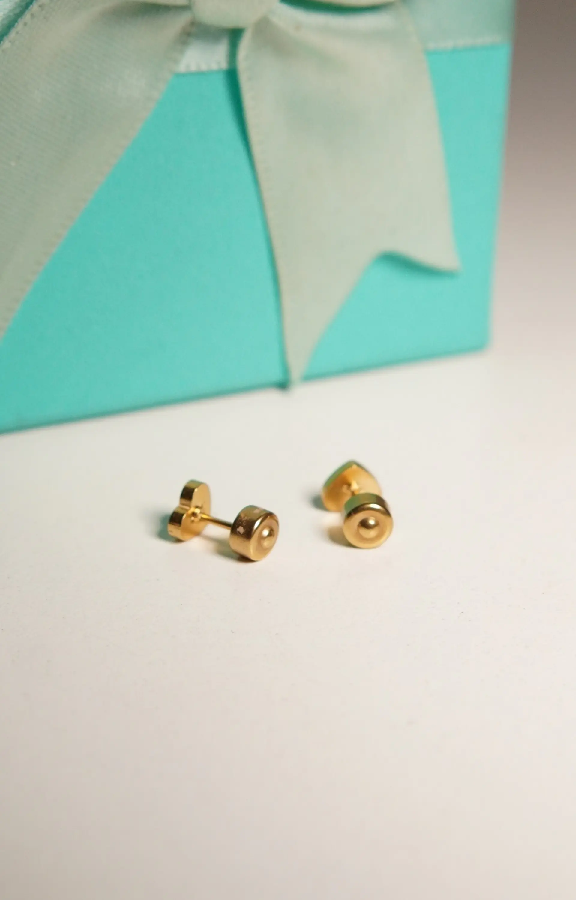 Aros abridores Elisa corazón seguro chapado en oro 18k 5