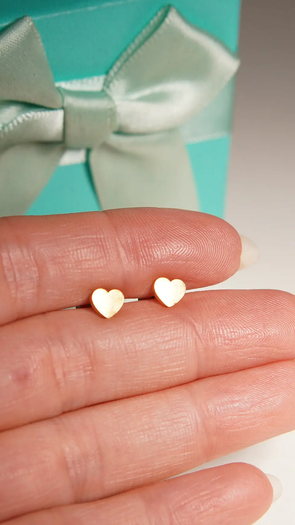 Aros abridores Elisa corazón seguro chapado en oro 18k 7