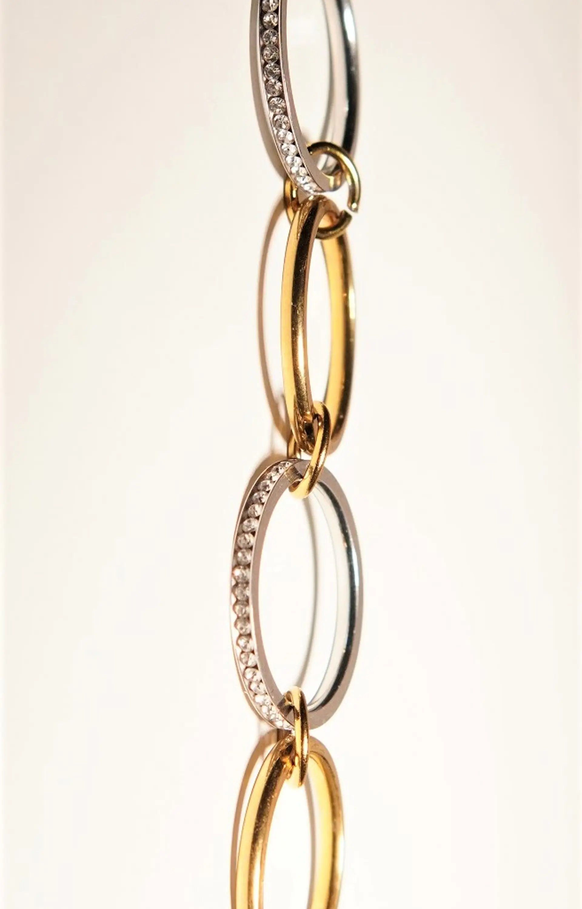 Set 4 anillos apilables Analee chapado en oro 18k 7