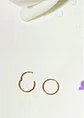 Argollas Clicker 10mm 18g Acero Quirurgico Chapadas En Oro 18k - Miniatura 5