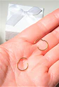Argollas Clicker 10mm 18g Acero Quirurgico Chapadas En Oro 18k - Miniatura 10