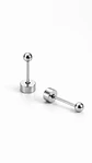 Aros esfera de seguridad Gigi titanio F136 barra larga 9mm - Miniatura 4