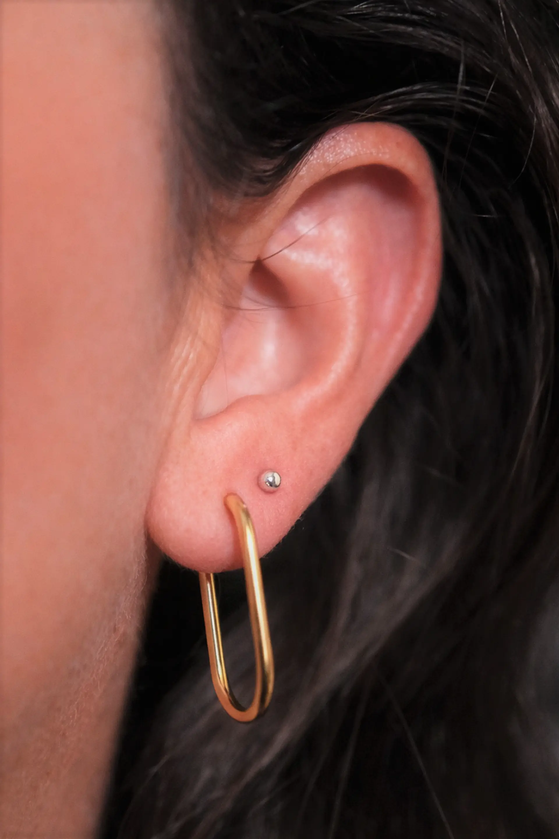 Aros esfera de seguridad Gigi titanio F136 barra larga 9mm 10