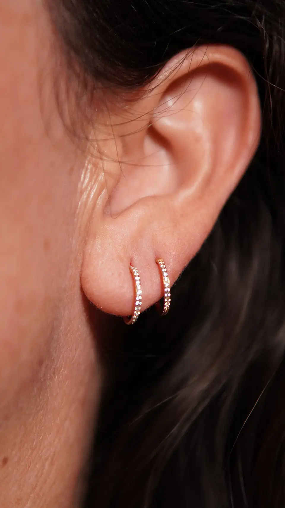 Argollas Emma 10mm 16G titanio ASTM f136 zirconias PVD 10
