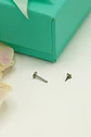 Piercing Labret Perno Tornillo 6mm 18G Punto Luz Titanio Astm F136 - Miniatura 6