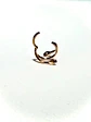 Piercing argolla Eva zirconias titanium astm 136 dorado PVD 10mm 16g - Miniatura 9