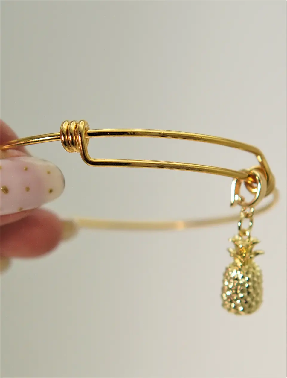 Charm removible Piña Dorada Colección Frutería 7