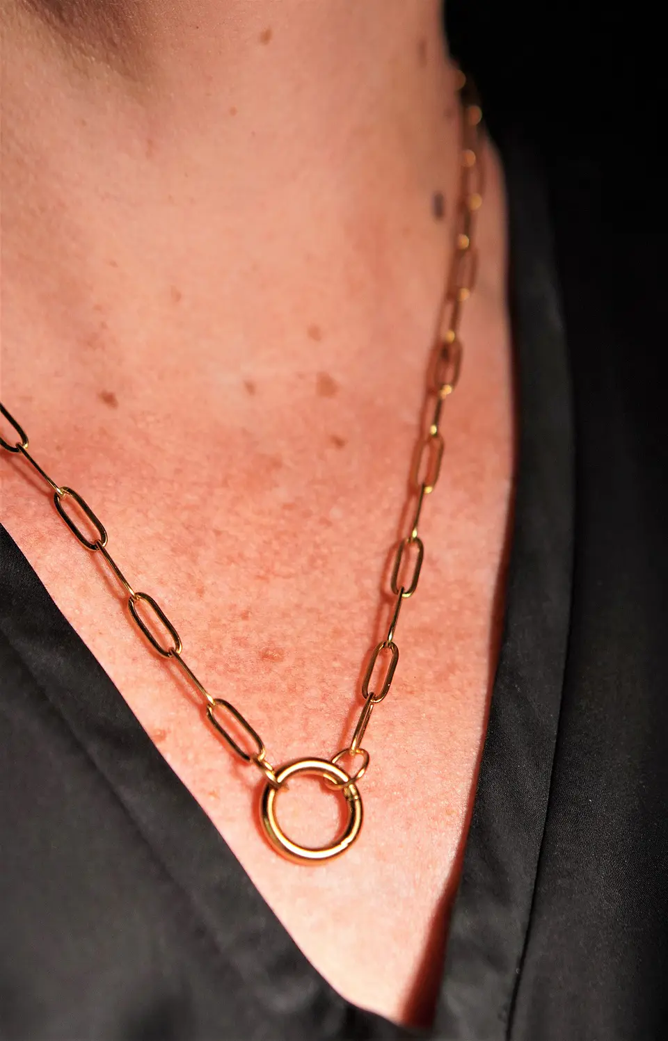 Collar Lisa con Cierre Circular | Colección Frutería 10
