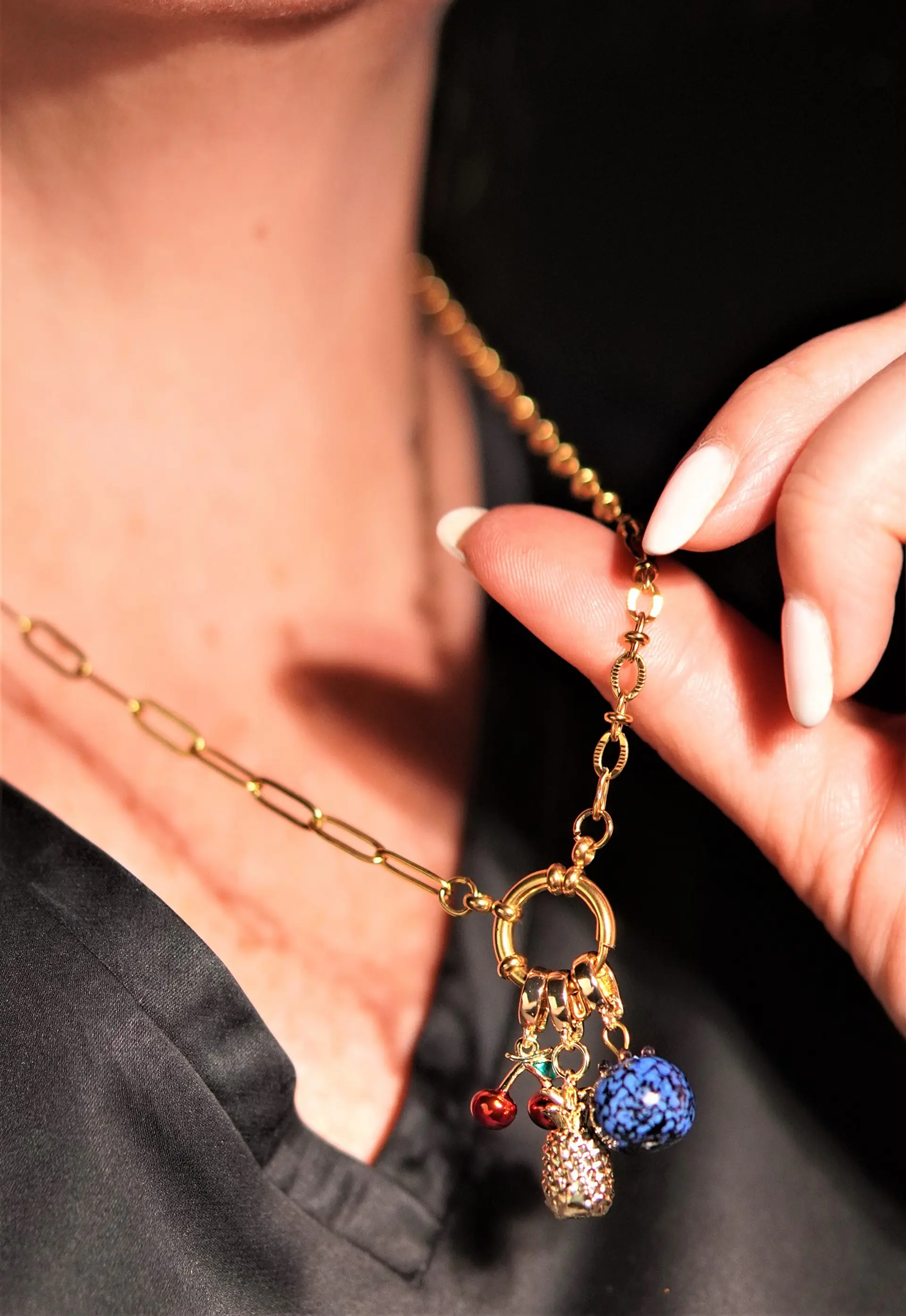 Collar Lucy Tipo Timón Combinado | Colección Frutería 5