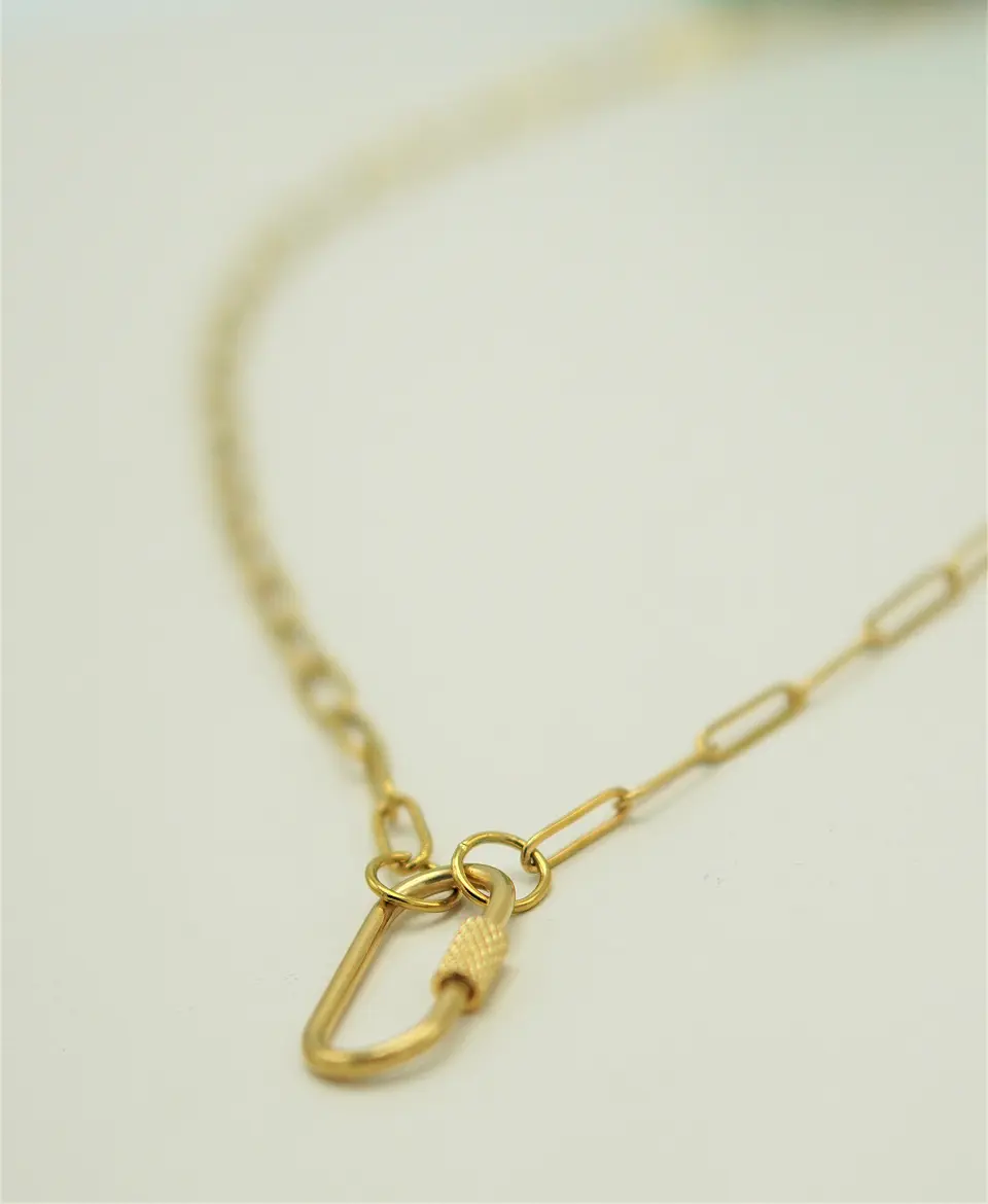 Collar Mauve con Cierre Rectangular Tipo Timón | Colección Frutería 10