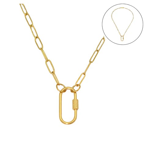 Collar Mauve con Cierre Rectangular Tipo Timón | Colección Frutería