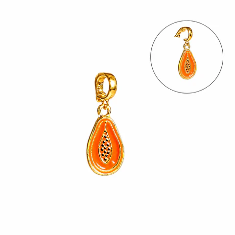 Charm removible Papaya Colección Frutería