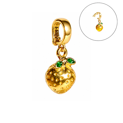 Charm removible Naranja Colección Frutería
