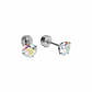 Aros punto de luz Aurora titanio Zirconia 5mm - Miniatura 11