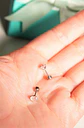 Aros punto de luz Aurora titanio Zirconia 5mm - Miniatura 7